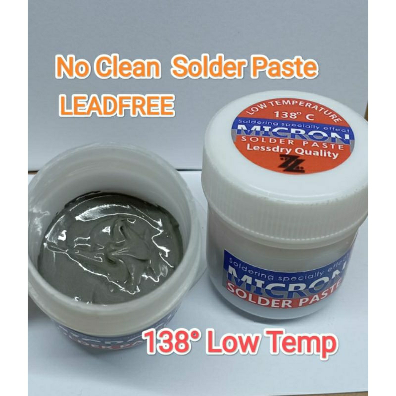 TIMAH CAIR - TIMAH PASTA  LOW TEMPERATURE 50G LEADFREE