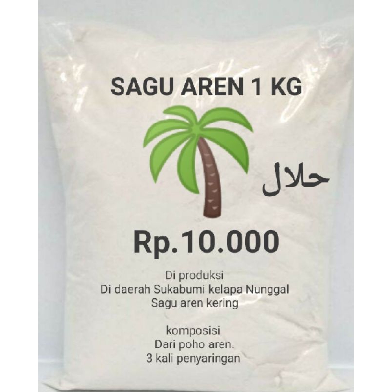 

Sagu aren 1 kg