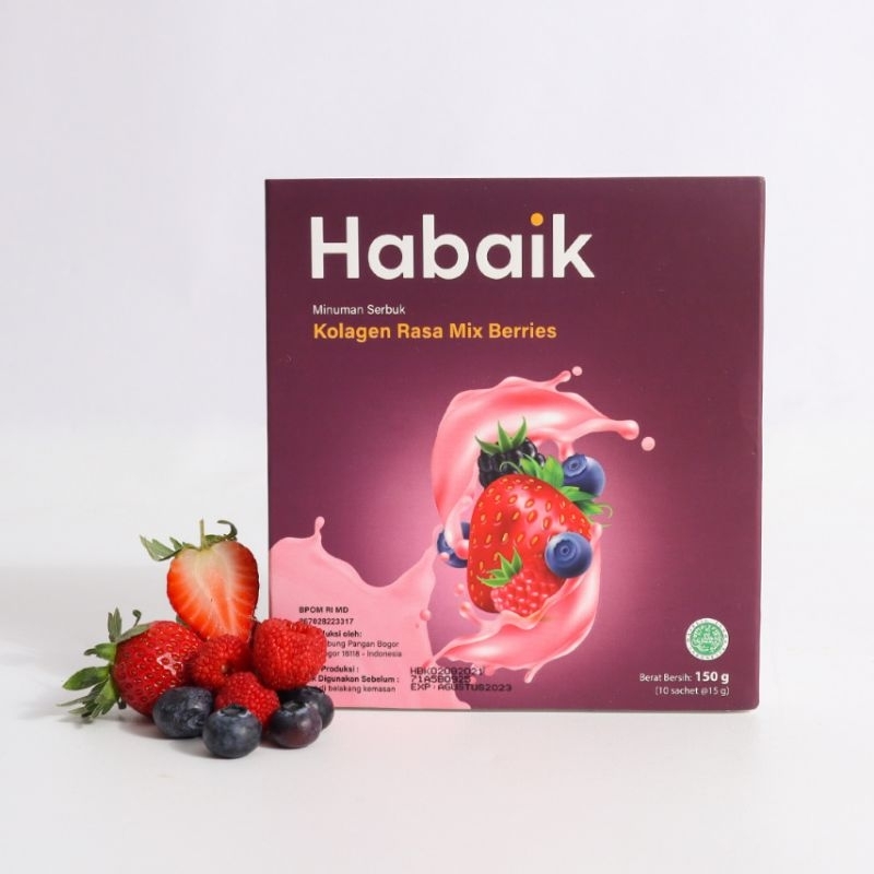 HABAIK KOLAGEN RASA MIX BERRIES 10 SACHET