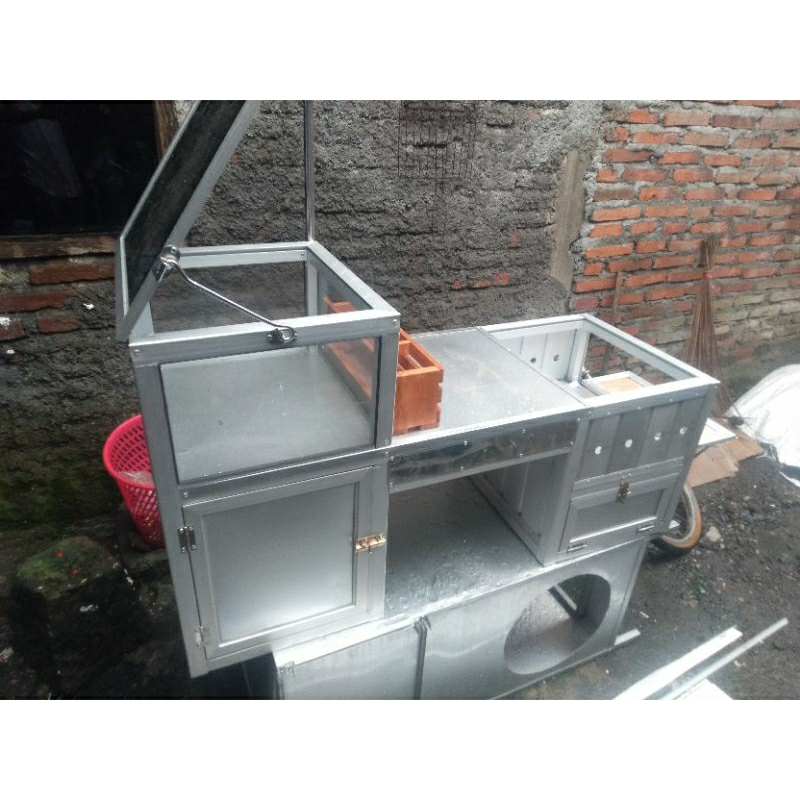 Grobak motor keliling,rombong motor