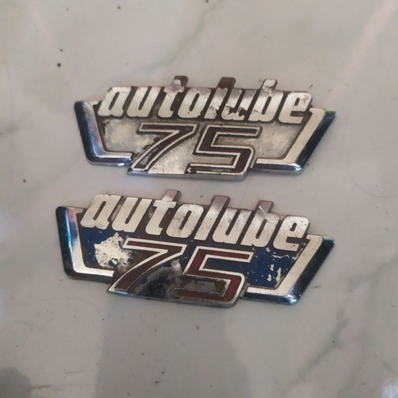 logo emblem kempol yamaha v75 original