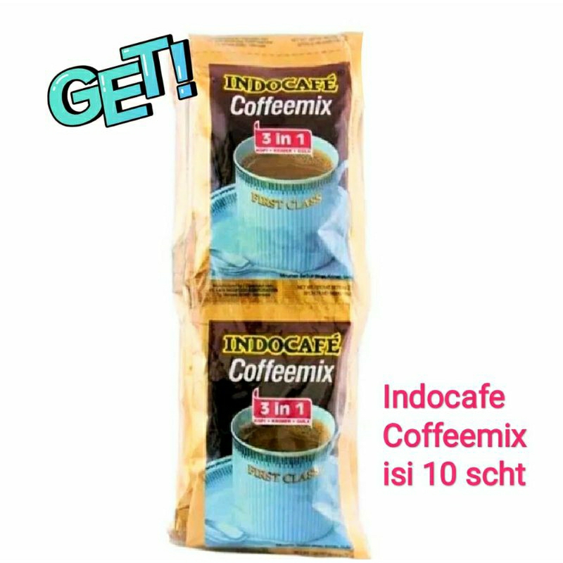 

kopi indocafe coffeemix | coffee mix isi 10 sachet