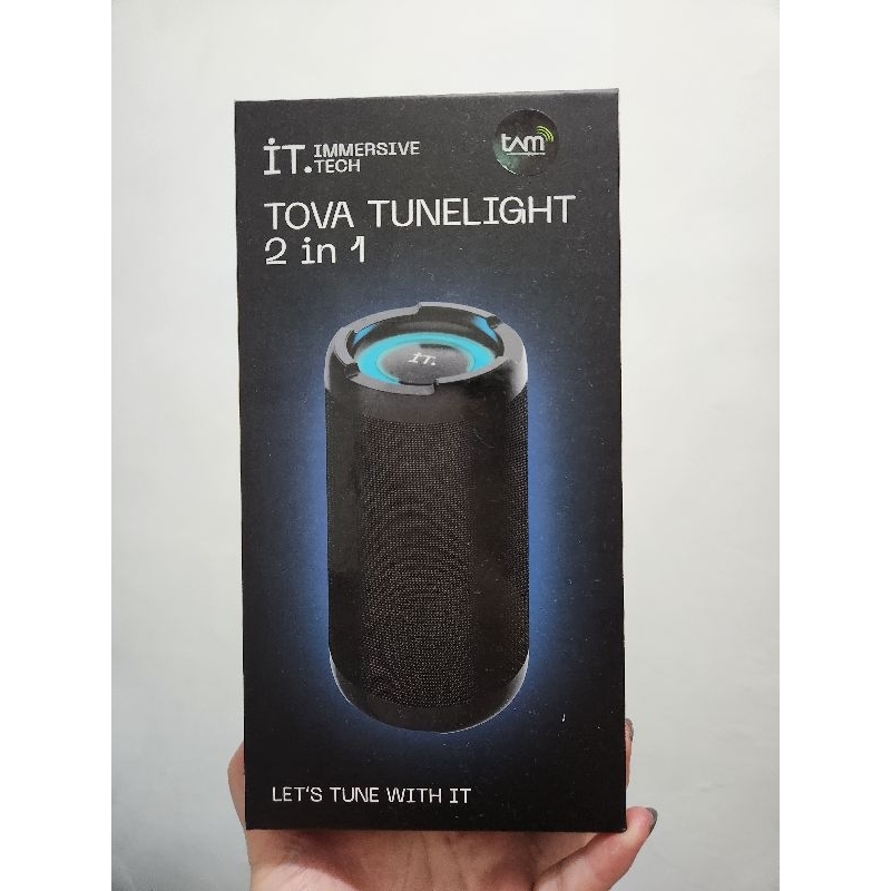 Speaker Bluetooth IT TOVA TUNELIGHT 2 in 1