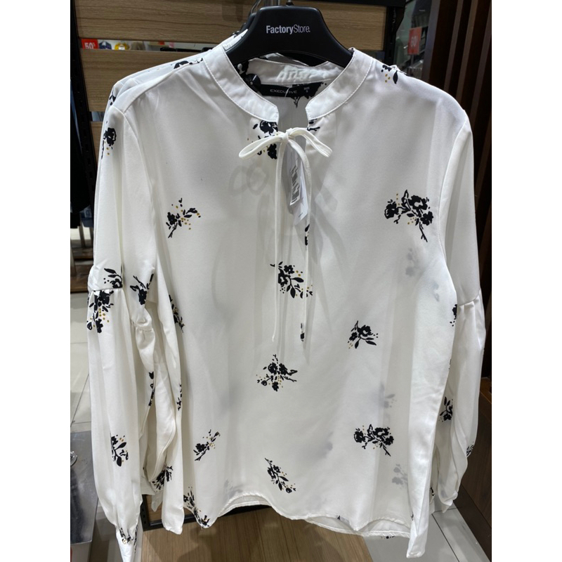 Executive lds blouse putih wanita formal