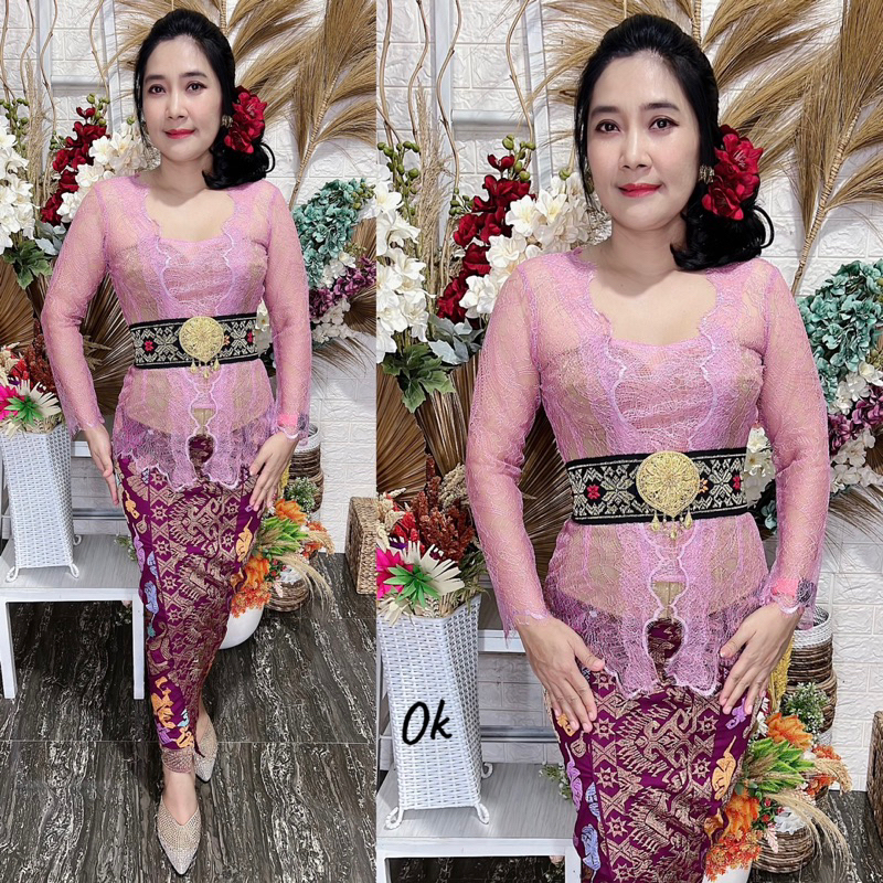 baju jadi brokad metalic santily