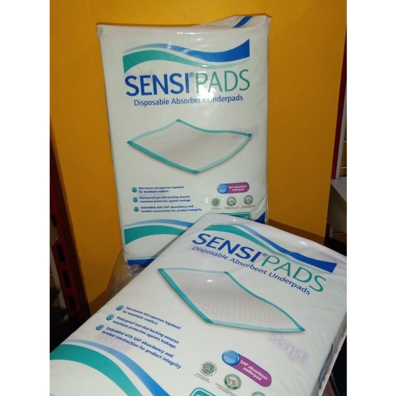 underpad Sensi 60x90 ( 1 karton isi 12 pack )