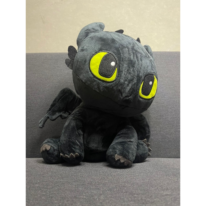 Toothless Night Furry How to train your dragon plush doll boneka