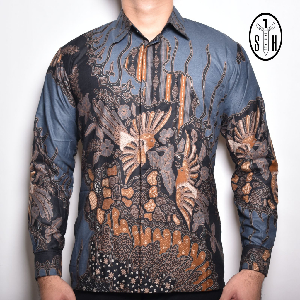 SULTAN HADI BAJU BATIK LENGAN PANJANG PRIA BATU