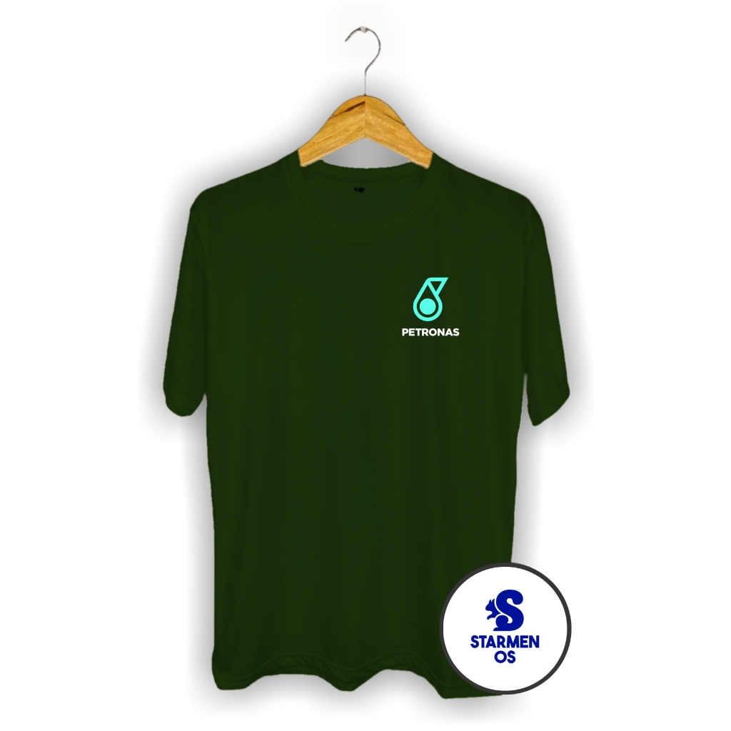 Kaos Distro Pria T-Shirt Motif Kata Kata Logo PETRONAS 2