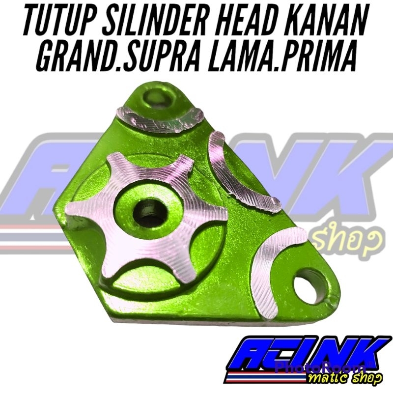 adaptor pendingin mesin oil cooler honda bebek supra grand prima legenda star impressa / tutup baut platuk grand