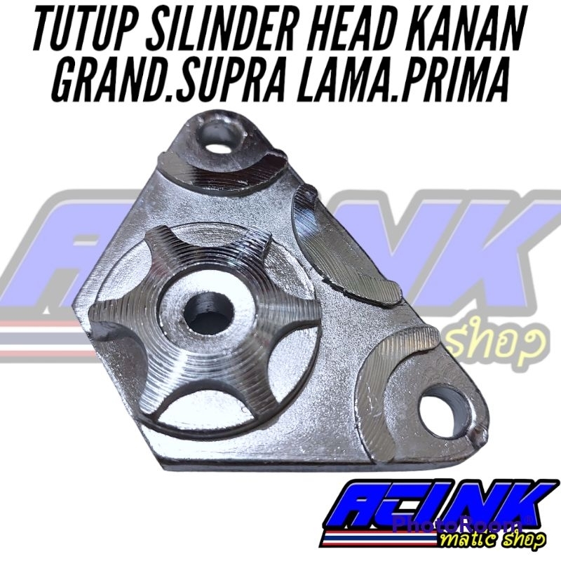 adaptor pendingin mesin oil cooler honda bebek supra grand prima legenda star impressa / tutup baut platuk grand