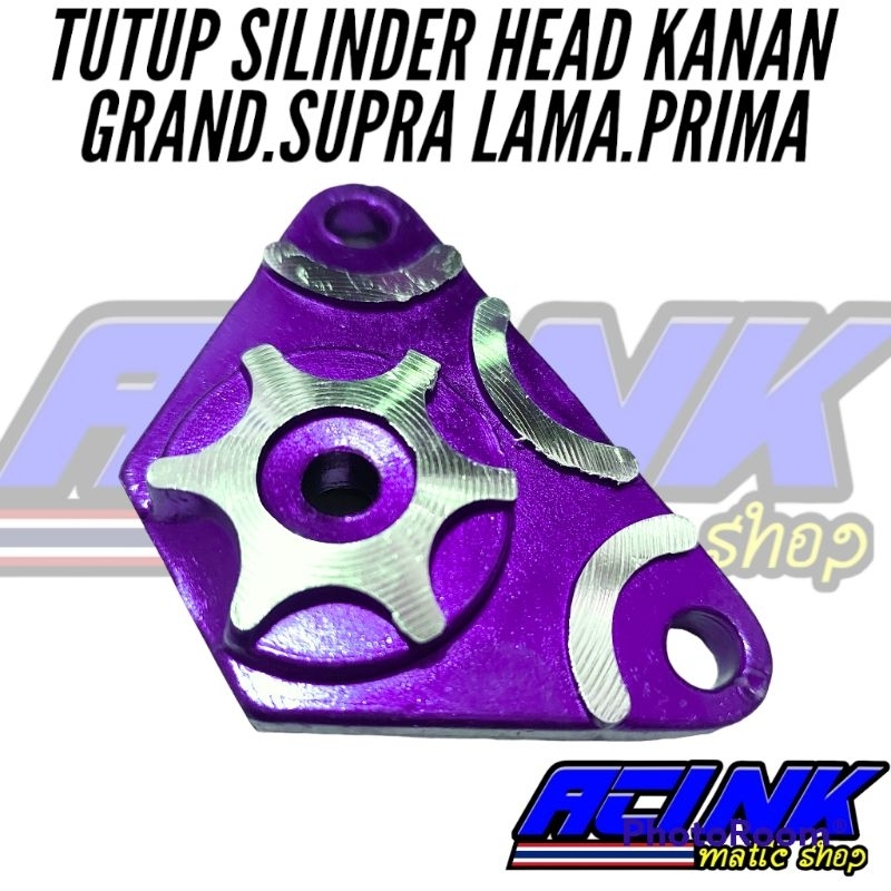 adaptor pendingin mesin oil cooler honda bebek supra grand prima legenda star impressa / tutup baut platuk grand