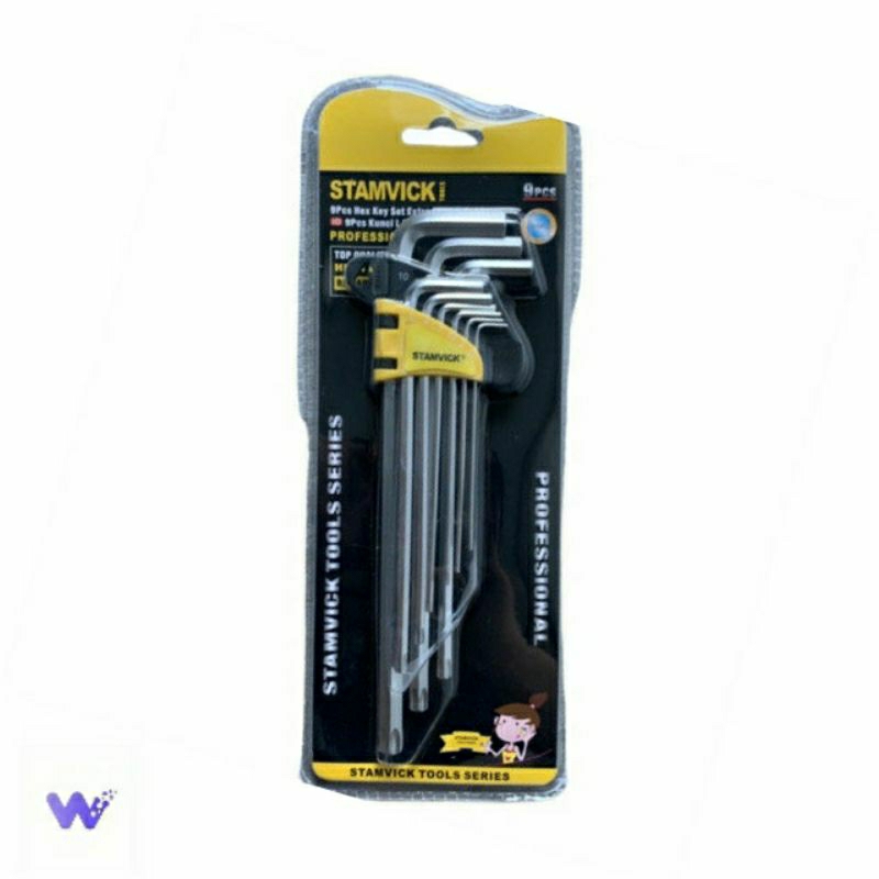 Kunci L Set Bintang Stamvick