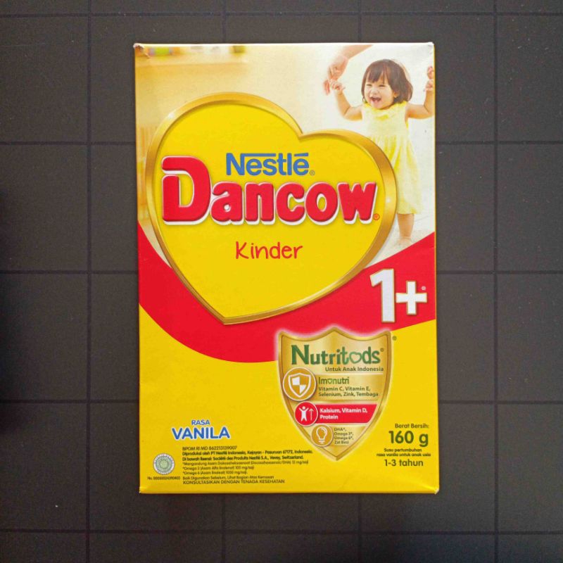 Nestle Dancow Fortigro Nutritods Kinder 200gr Instant Full Cream Cokelat Madu Vanila Susu Anak 1 3 tahun