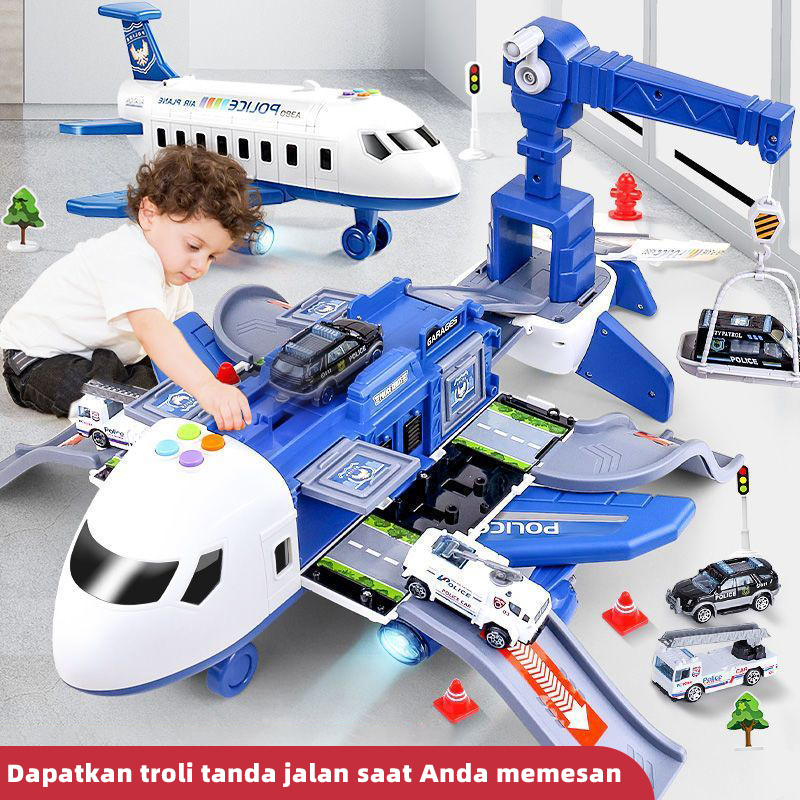 Mainan Anak Car Adventure Airplane Adventure Mainan Pesawat  Terbang Edukasi Anak  Transportasi Mobil Bis Kereta Pesawat Mainan Brain Game Hadiah Ulang Tahun