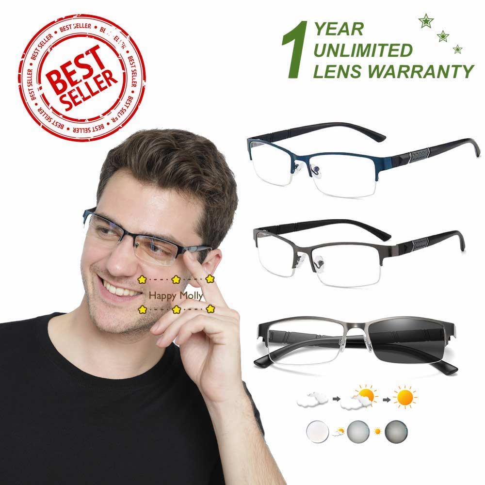 Kacamata Anti Radiasi (Design Korea) Pria dan Wanita - HM528 D ( Group Solo )