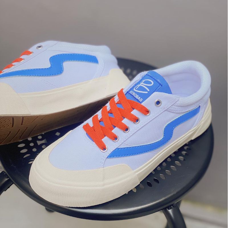Patrobas Cloud White Blue &amp; Red