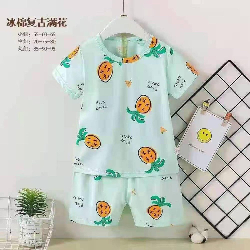 BAJU TIDUR IMPORT ANAK 1-9 TAHUN | HP001 | SETELAN TIDUR IMPORT ANAK | KUBAO PIYAMA ANAK IMPORT | PIYAMA ORGANIK ANAK