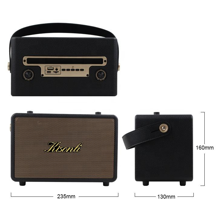 Speaker Bluetooth 5.3 Kisonli With Mic G100 Sound Bass - XOBOX