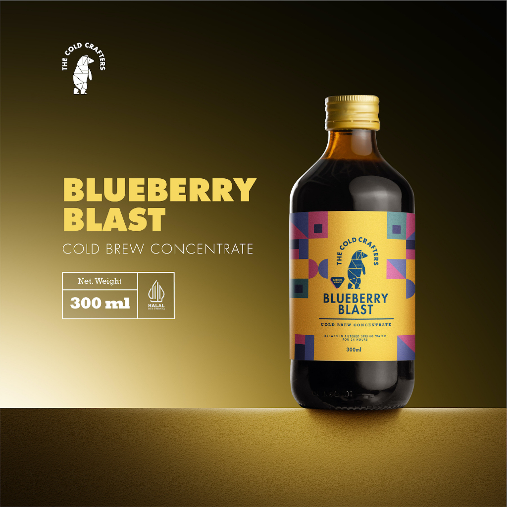 

The Cold Crafters - Blueberry Blast Cold Brew Concentrate Kopi Konsentrat Grade 1 Arabika