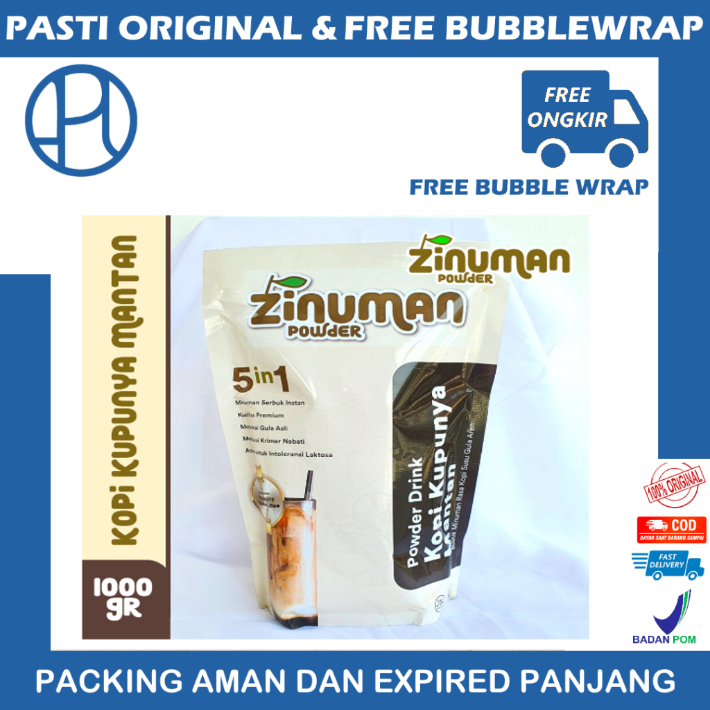 ZINUMAN POWDER RASA KOPI SUSU GULA AREN 250GR