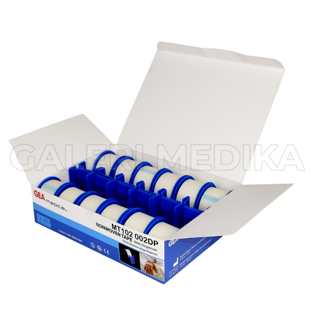 Micropore 1 inch GEA Non Woven Tape MT102 002DP (Satuan)