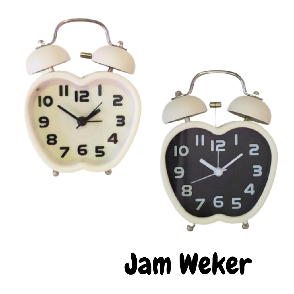 Jam Weker Kring Jam alarm Jam Meja Dokorasi Kamar Tidur Jam Beker