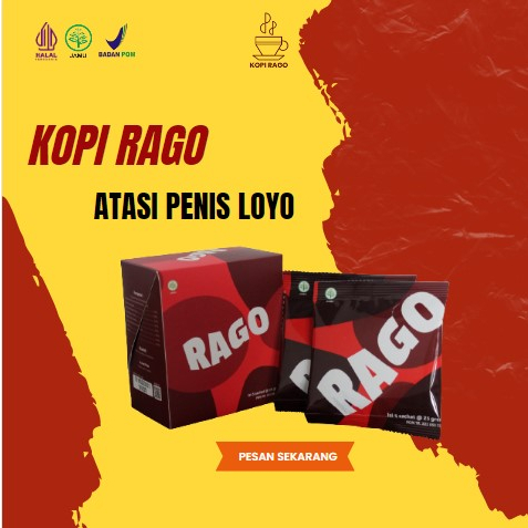 

Kopi Pria Sehat Berstamina Herbal RAGO ORIGINAL (1 Box isi 5 Sachet)