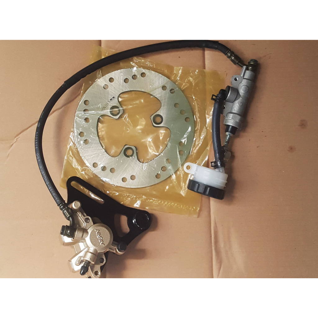Cakram Assy Belakang Motor Suzuki Satria F150 Fu 150 Komplit Satu Set Master Rem Tonjokan Selang