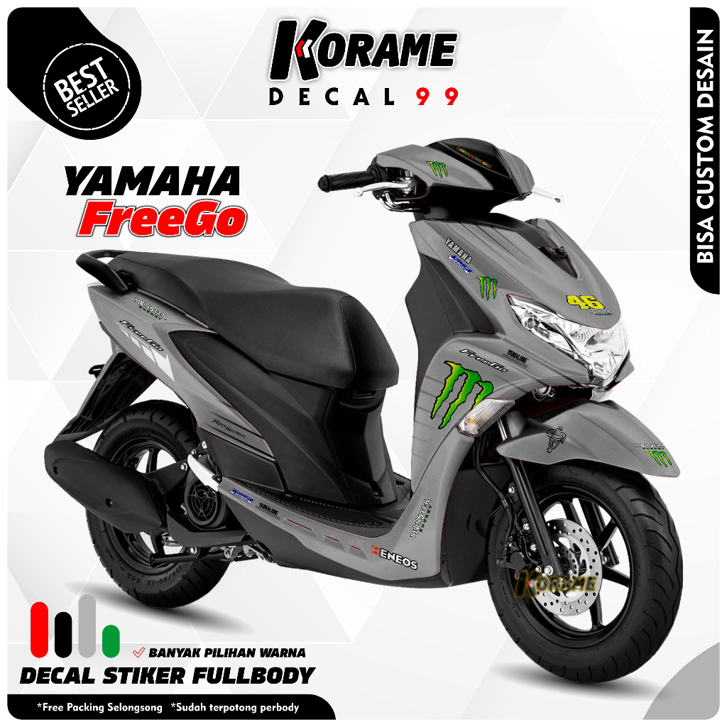 Decal Freego Fullbody - Team Livery Racing Type 01