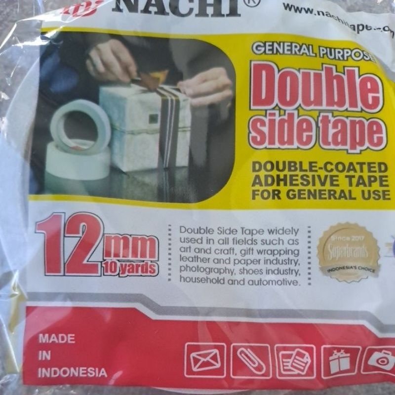 

Doble Tape Nachi 1/2" 1cm