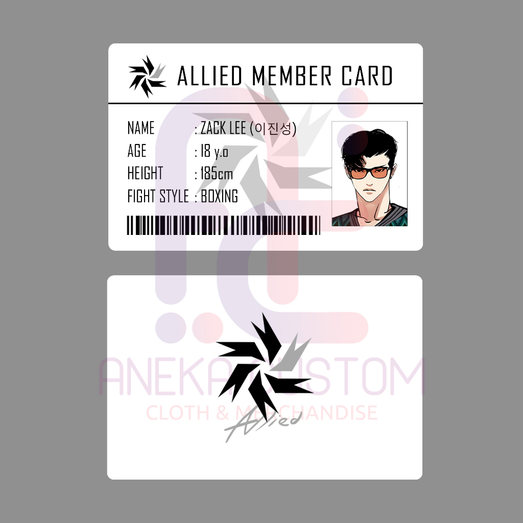 ID CARD LOOKISM ALLIED CREW