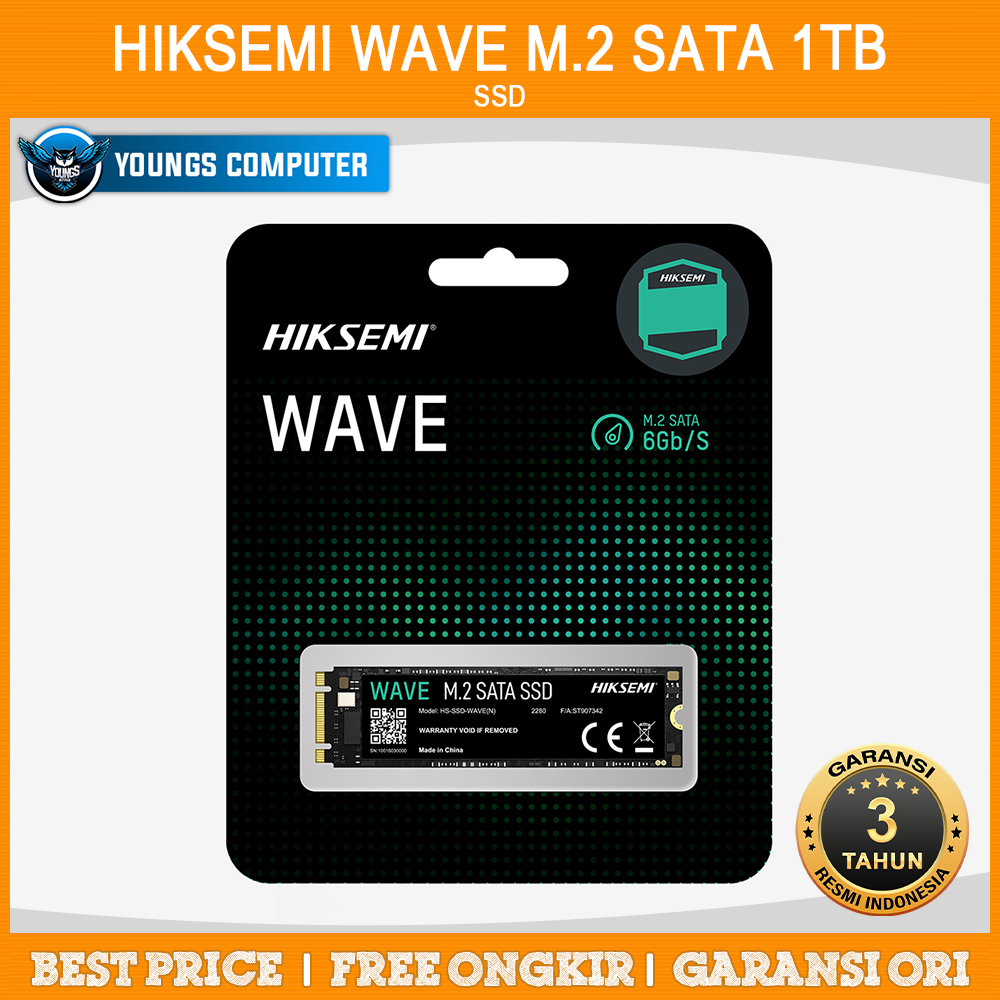 SSD HIKSEMI WAVE M.2 SATA 1TB | HS-SSD-WAVE(N) 1024G