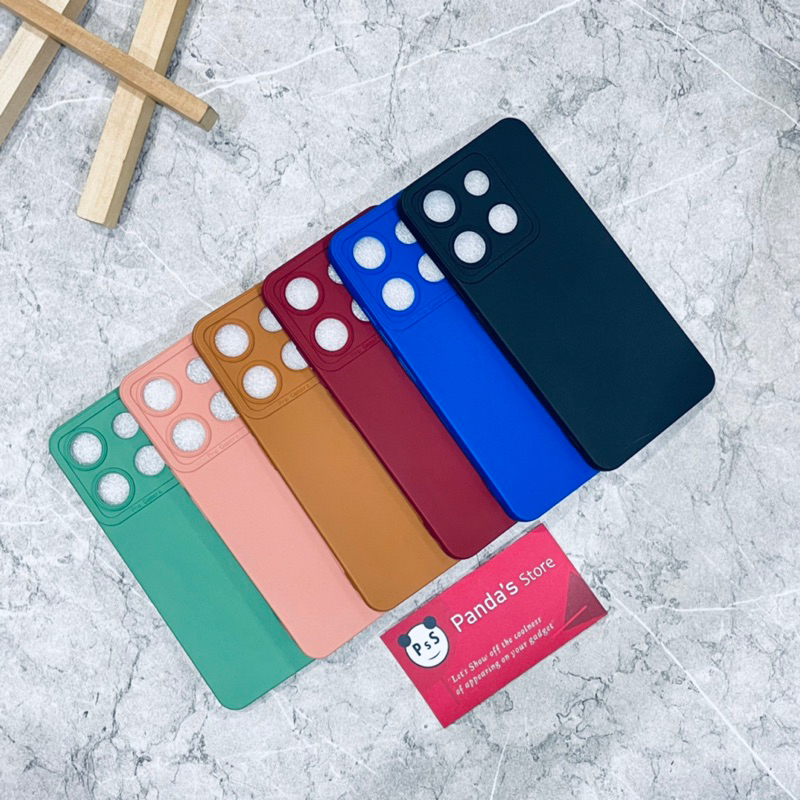 Softcase Pro Camera Infinix Smart 7 Candy Case Full Color 3D Silikon TPU