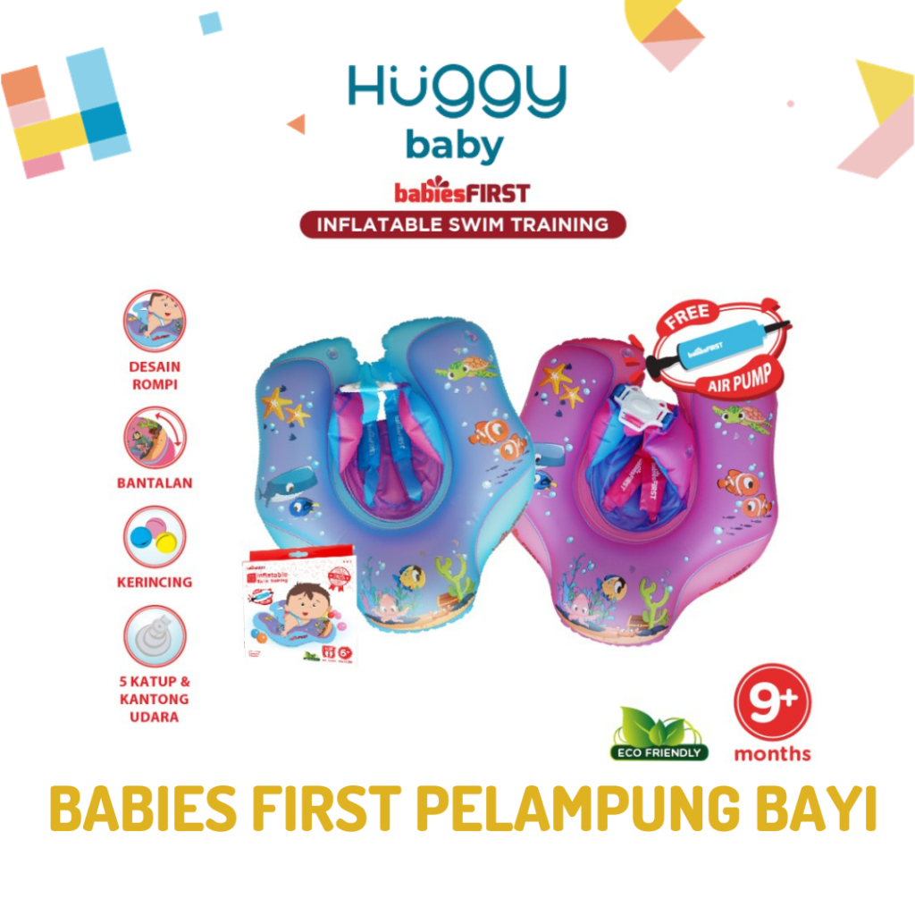 BabiesFirst Baby Inflatable Swim Training | Pelampung Bayi Anak