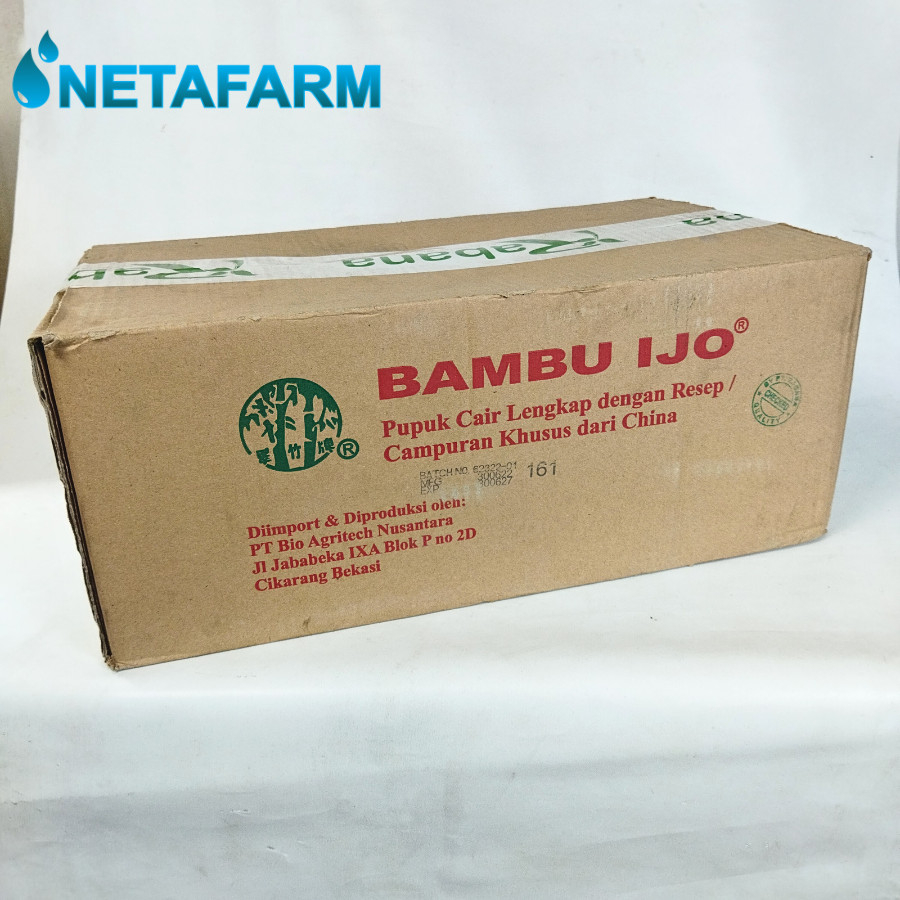 PUPUK ORGANIK CAIR ( POC &amp; ZPT ) Cap BAMBU IJO - 1 kardus ( isi 400 )