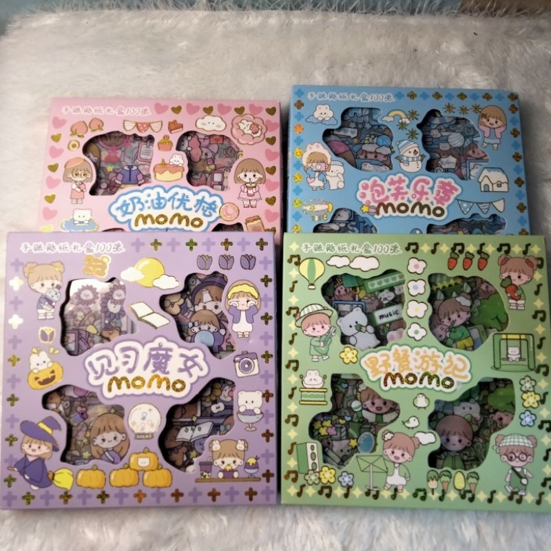 

STIKER MOMO 1 BOX ISI 100 PCS