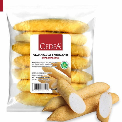 

CEDEA OTAK-OTAK SINGAPORE 500g/CEDEA OTAK-OTAK IKAN ALA SINGAPORE