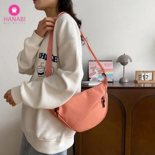 HANABI-tas selempang tas import  EMILIE tas wanita tas jalanjalan tas korea