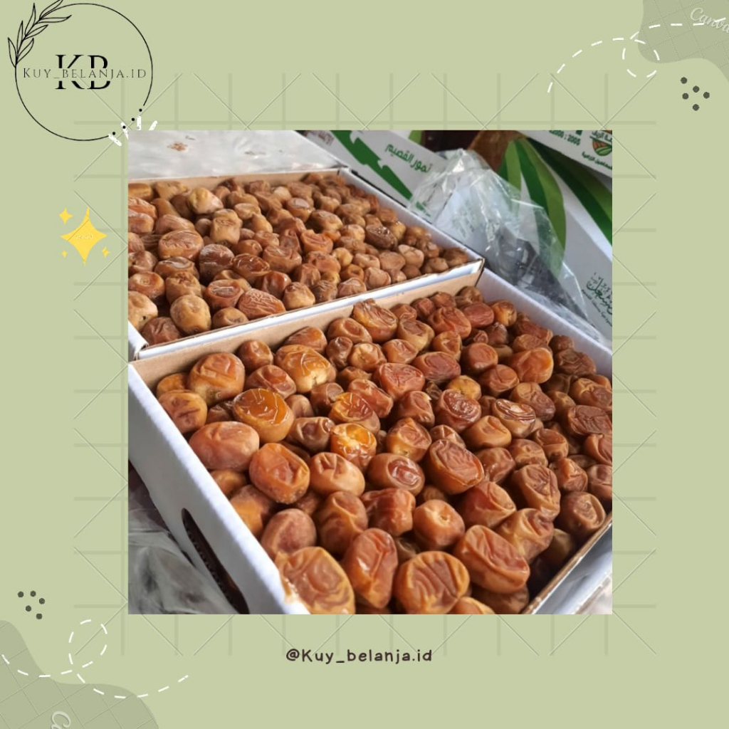 

KURMA SUKARI BASAH 500gr / KURMA RAJA RATU / KURMA MANIS / PACKING PLASTIK TEBAL TERMURAH !!