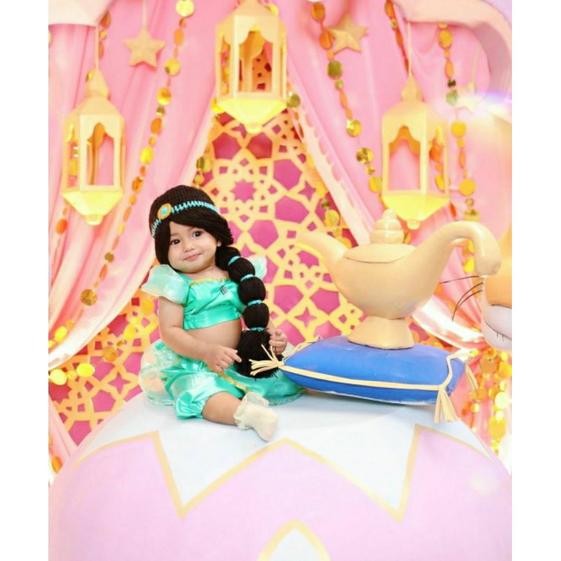 KOSTUM JASMINE/ BAJUNIK / AZZAFRAN/ PRINCESS JASMINE/ baju Jasmine / baju Disney princess Jasmine/ k