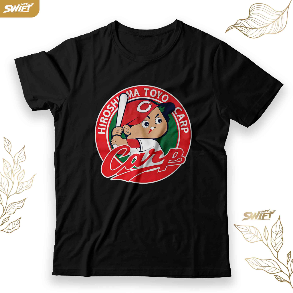 KAOS Hiroshima toyo carp nippon professional baseball NPB TSHIRT BAJU DISTRO