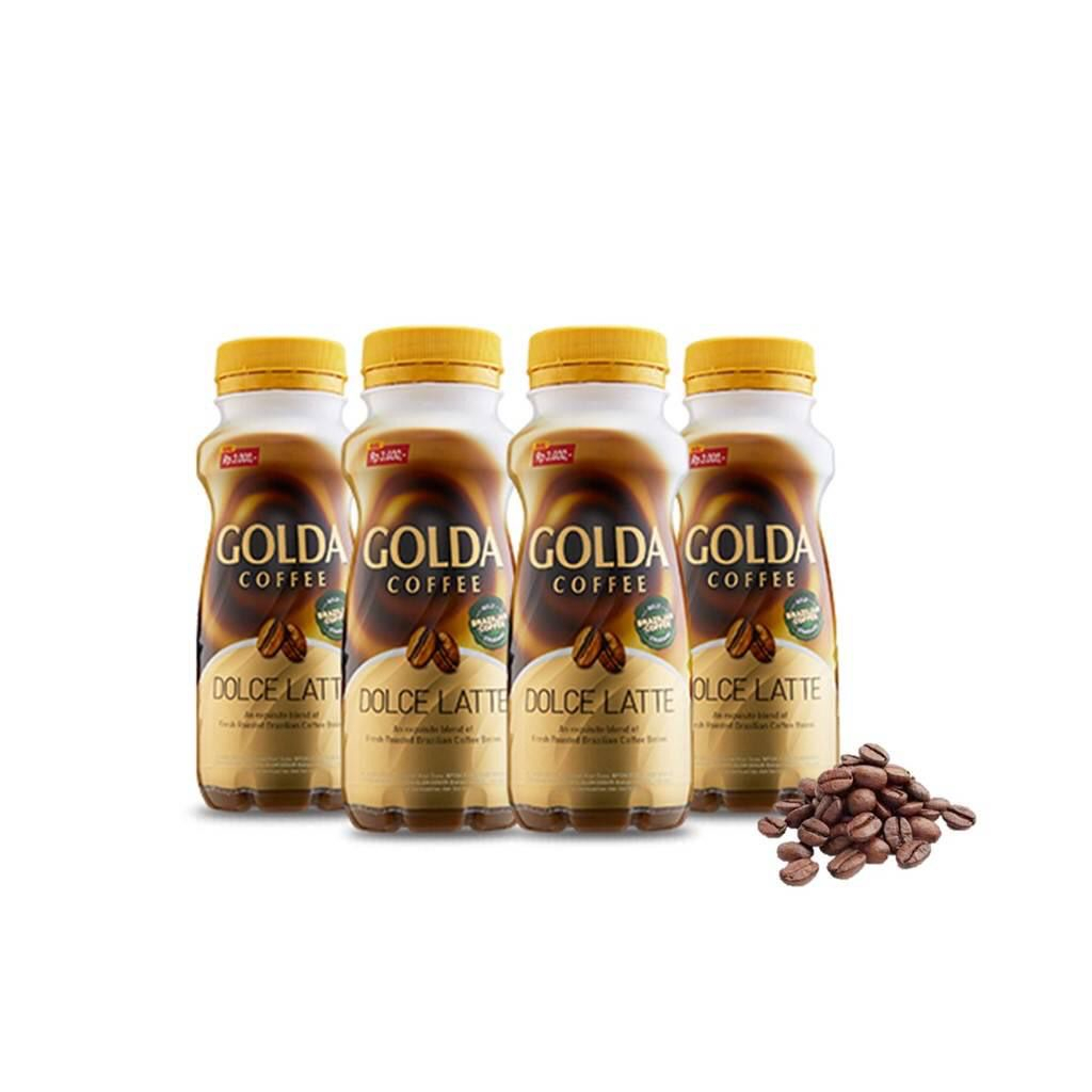 GOLDA COFFEE MINUMAN KOPI 200ML 1 DUS ISI 12 PCS [SWEETSPACE]