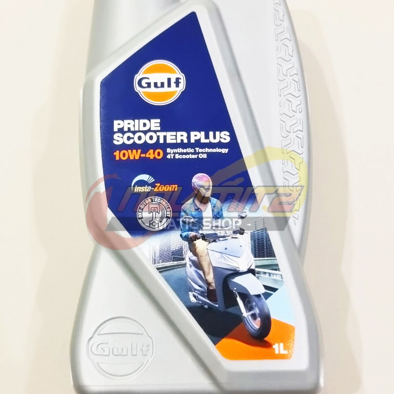 Oli Gulf Pride Scooter Plus 10W-40 1L Vario Beat Scoopy Genio Mio NMAX