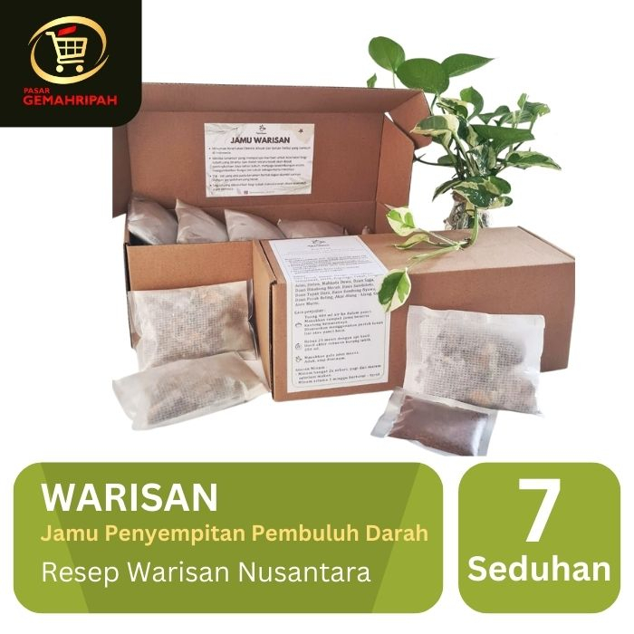 

Jamu Warisan - Jamu Mengatasi Penyempitan Pembuluh Darah (Organik)
