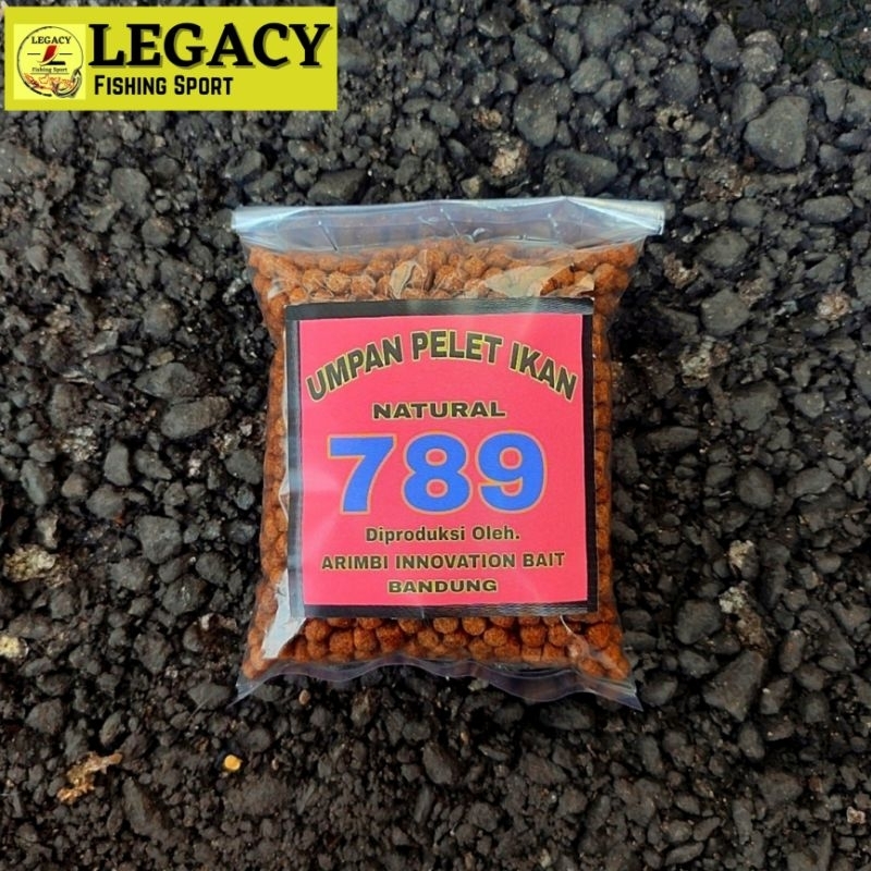 Umpan Pelet Ikan 789 Kasar 100gr