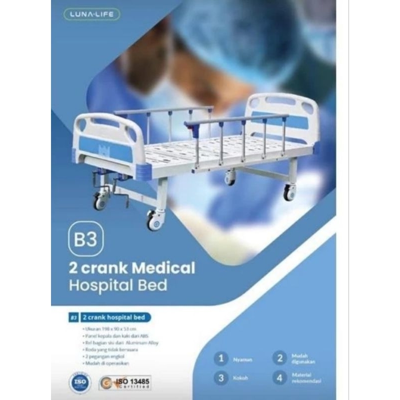 Bed Pasien 2 Crank