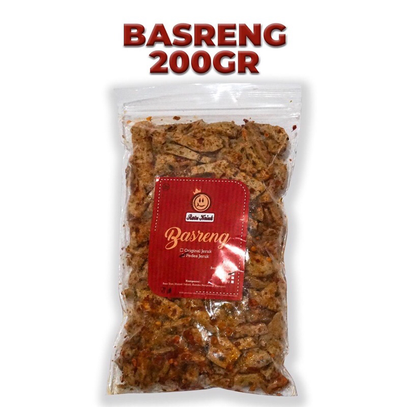 

(TERMURAH) BASRENG DAUN JERUK 200GRAM