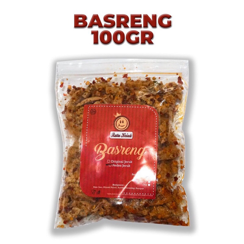 

(TERMURAH) BASRENG DAUN JERUK 100GRAM