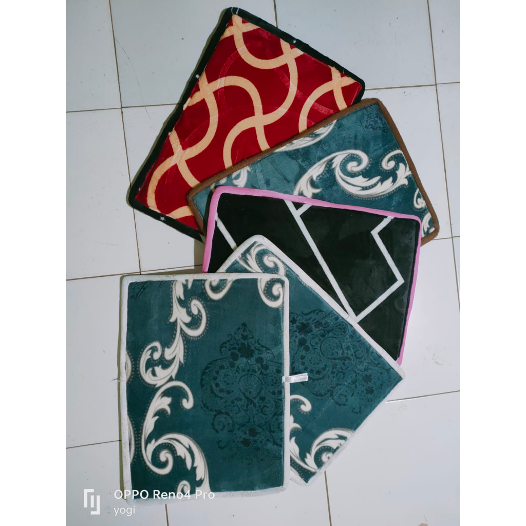 Keset Kaki Anti Slip Keset Kaki Malaysia Bahan Bludru Memory Foam